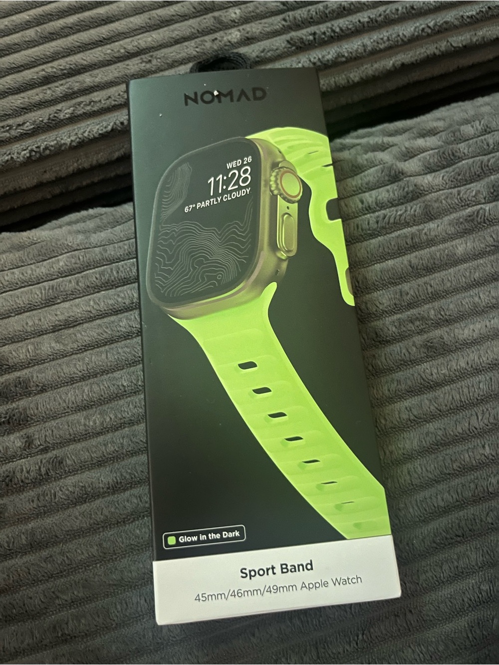 Nomad Glow-In-The-Dark Sport Band - Neon Green